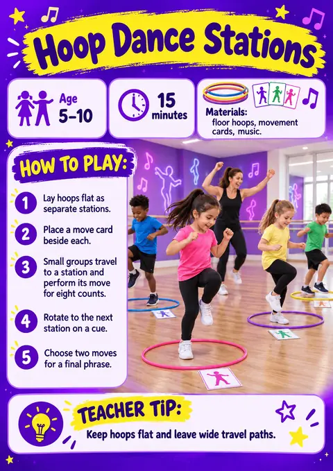 Hoop Dance Stations